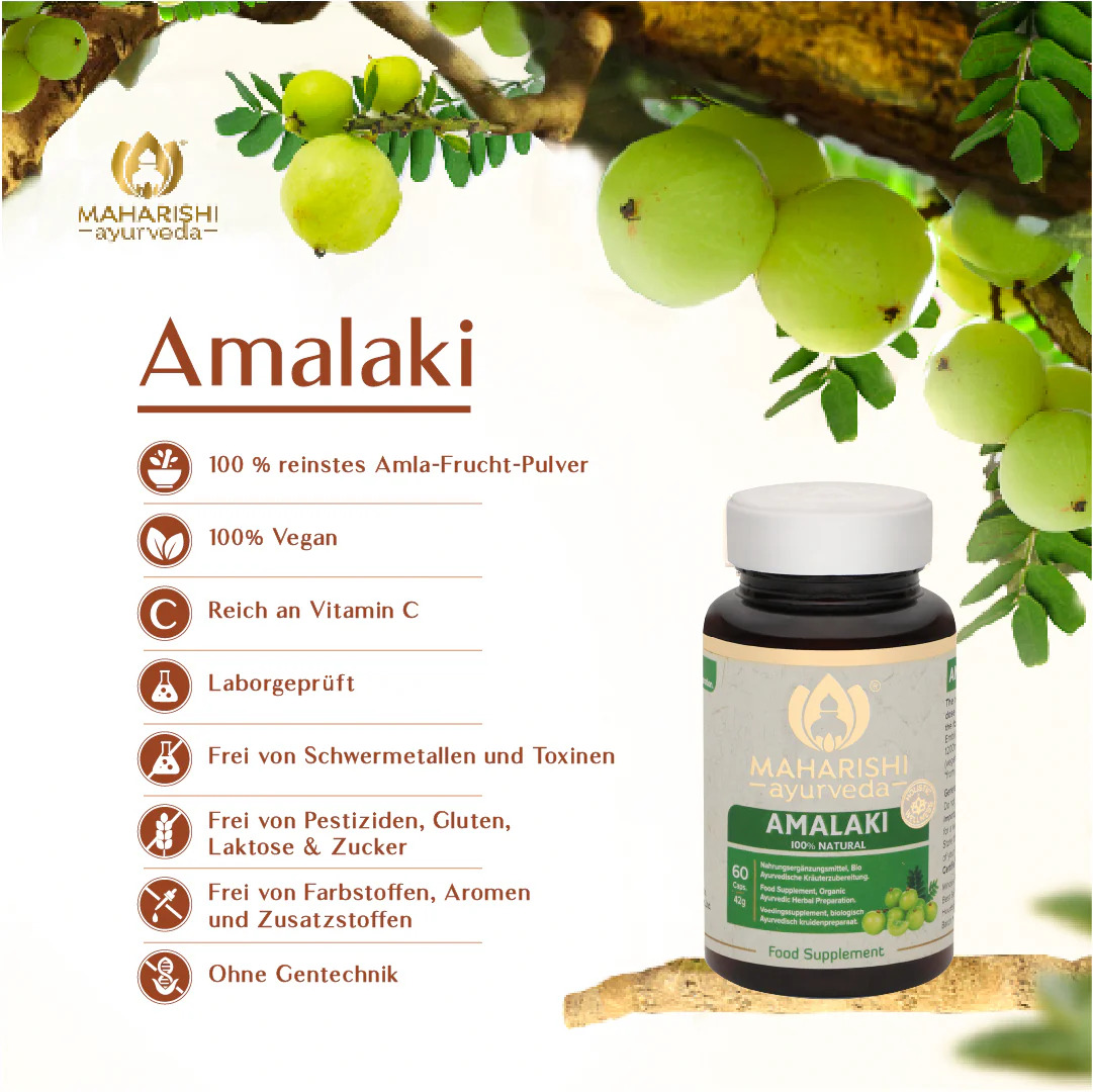 Amalaki, Maharishi, natural Amalaki, Maharishi, natural