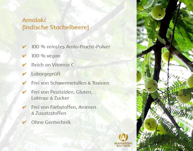 Amalaki, Maharishi, natural Amalaki, Maharishi, natural