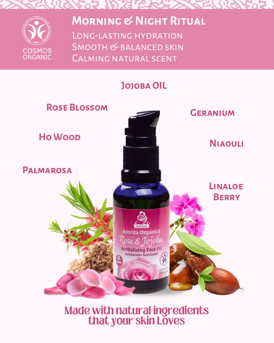 Rose & Jojoba Gesichtsöl